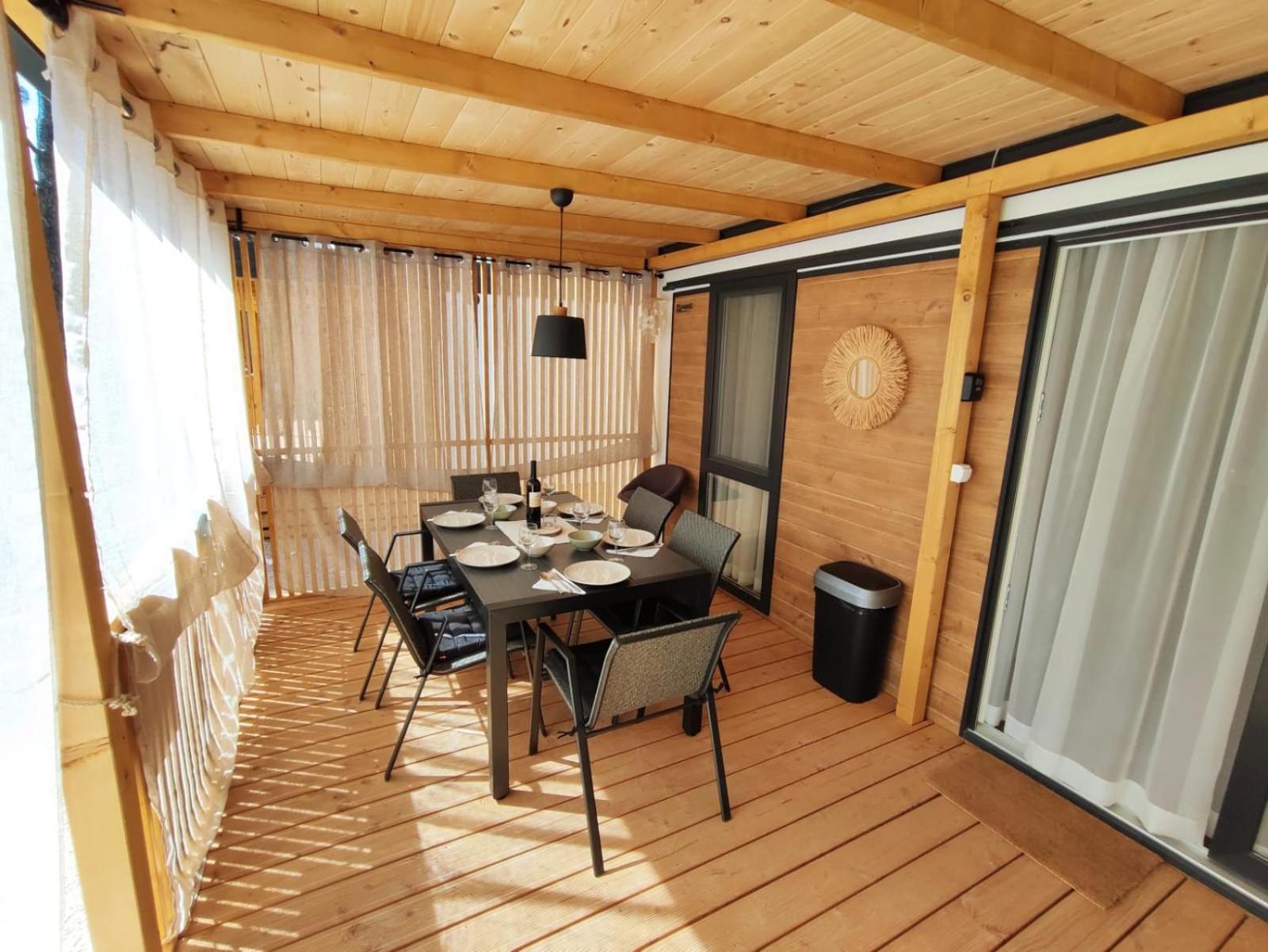 Mobile Home Kala Biograd Na Moru Eksteriør bilde
