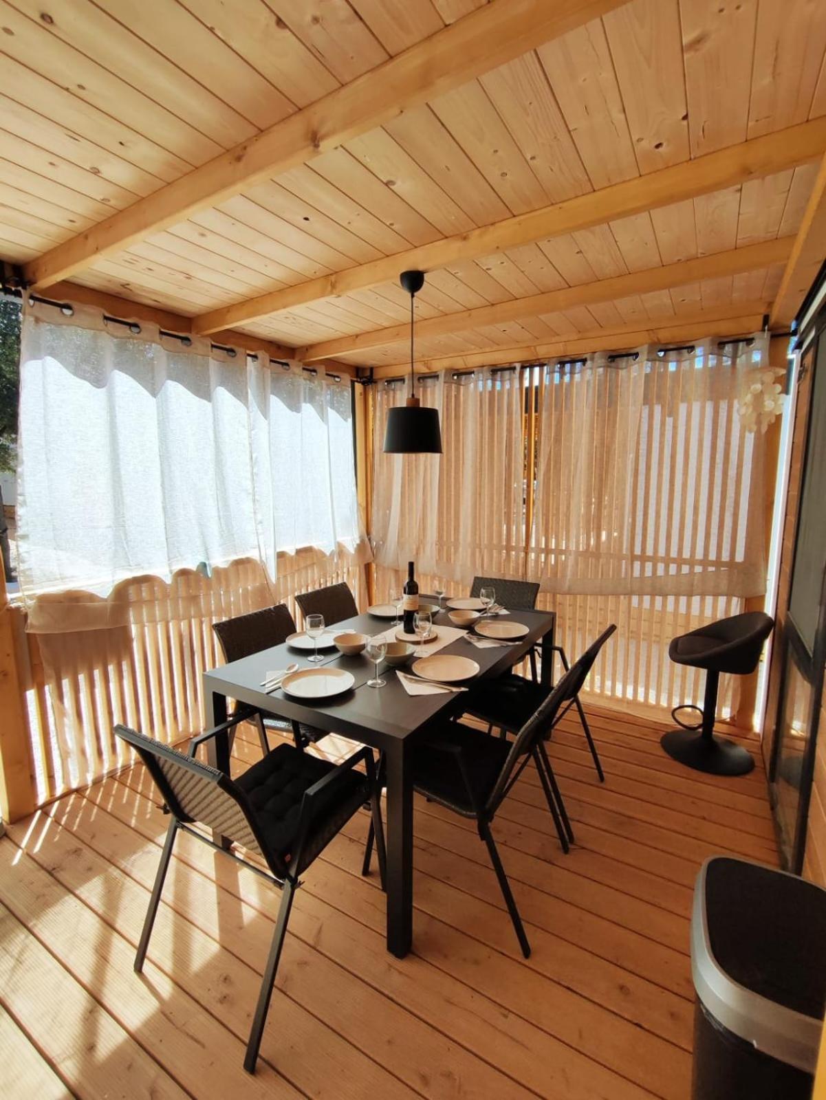 Mobile Home Kala Biograd Na Moru Eksteriør bilde